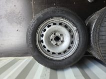 195/65 R15 91T – 2x Original VW Stahlfelgen ET47 (2K0601027B) inkl. Hankook Sommerreifen (2 Stück)